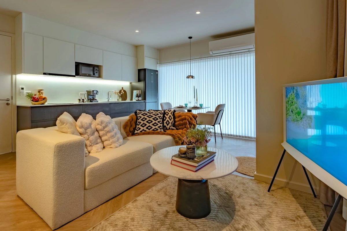 The Zero Bangtao — show apartment living room