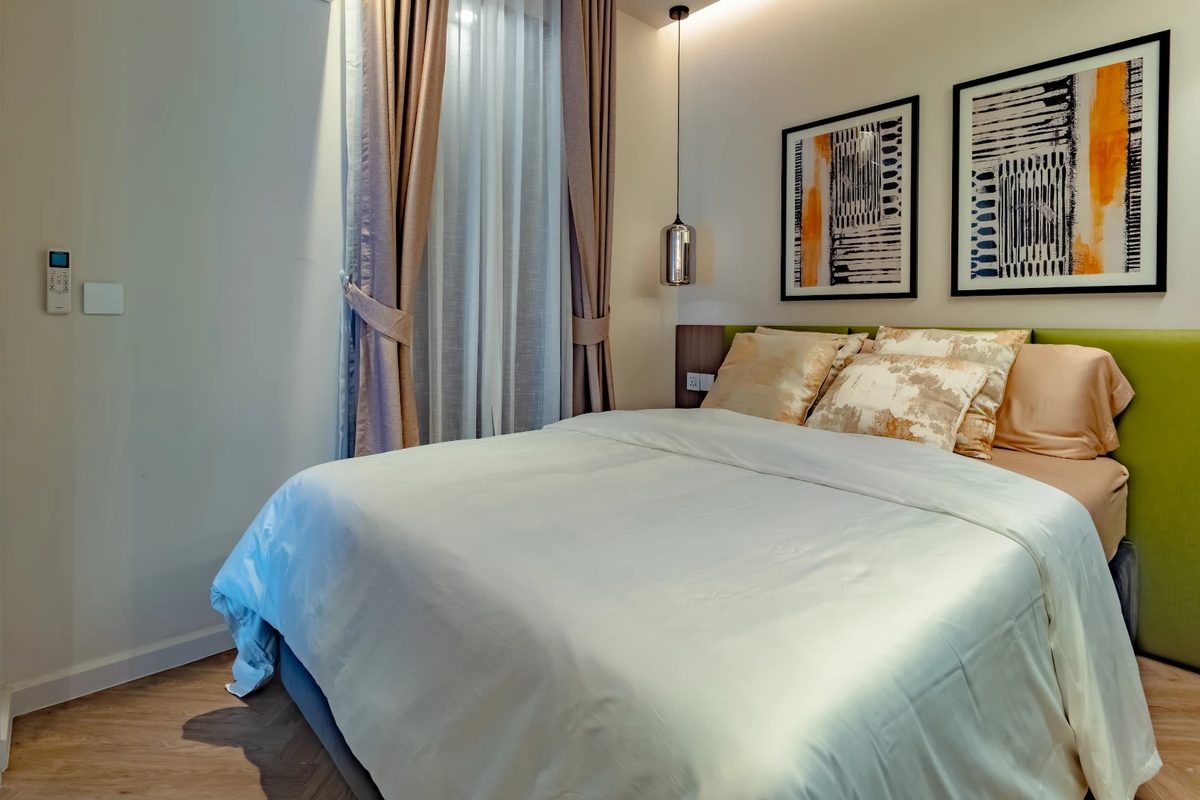 The Zero Bangtao — show apartment bedroom
